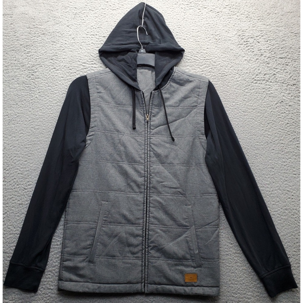 Travis Mathew Scavenger Golf Jacket Mens Small Multi Long Sleeve Hooded Zip Up